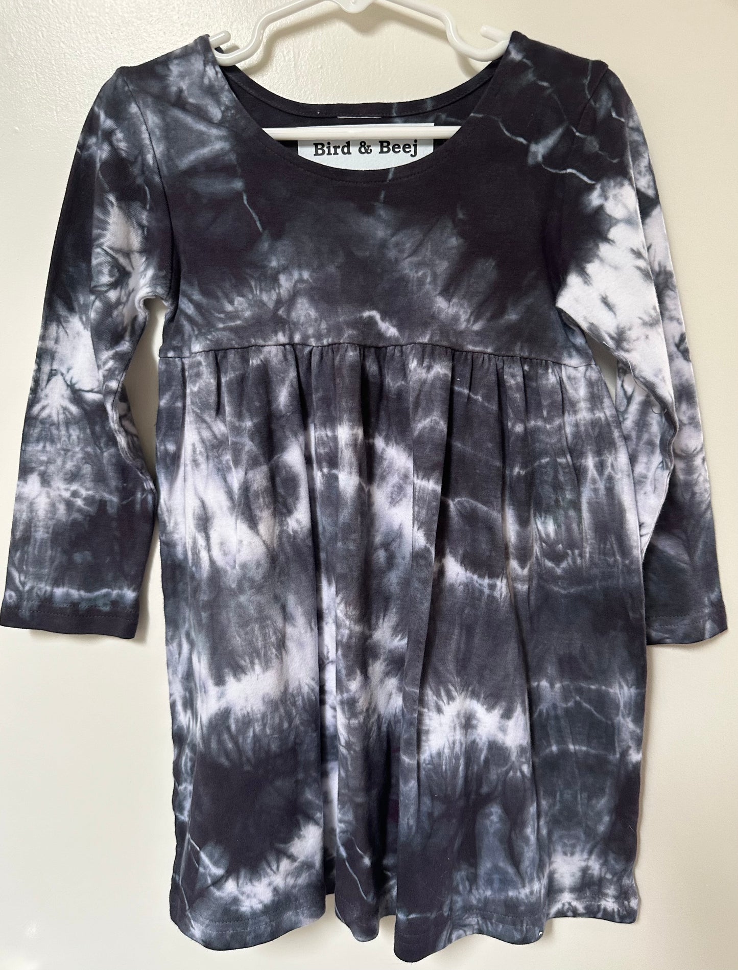 Tie Dye Long Sleeve Dress